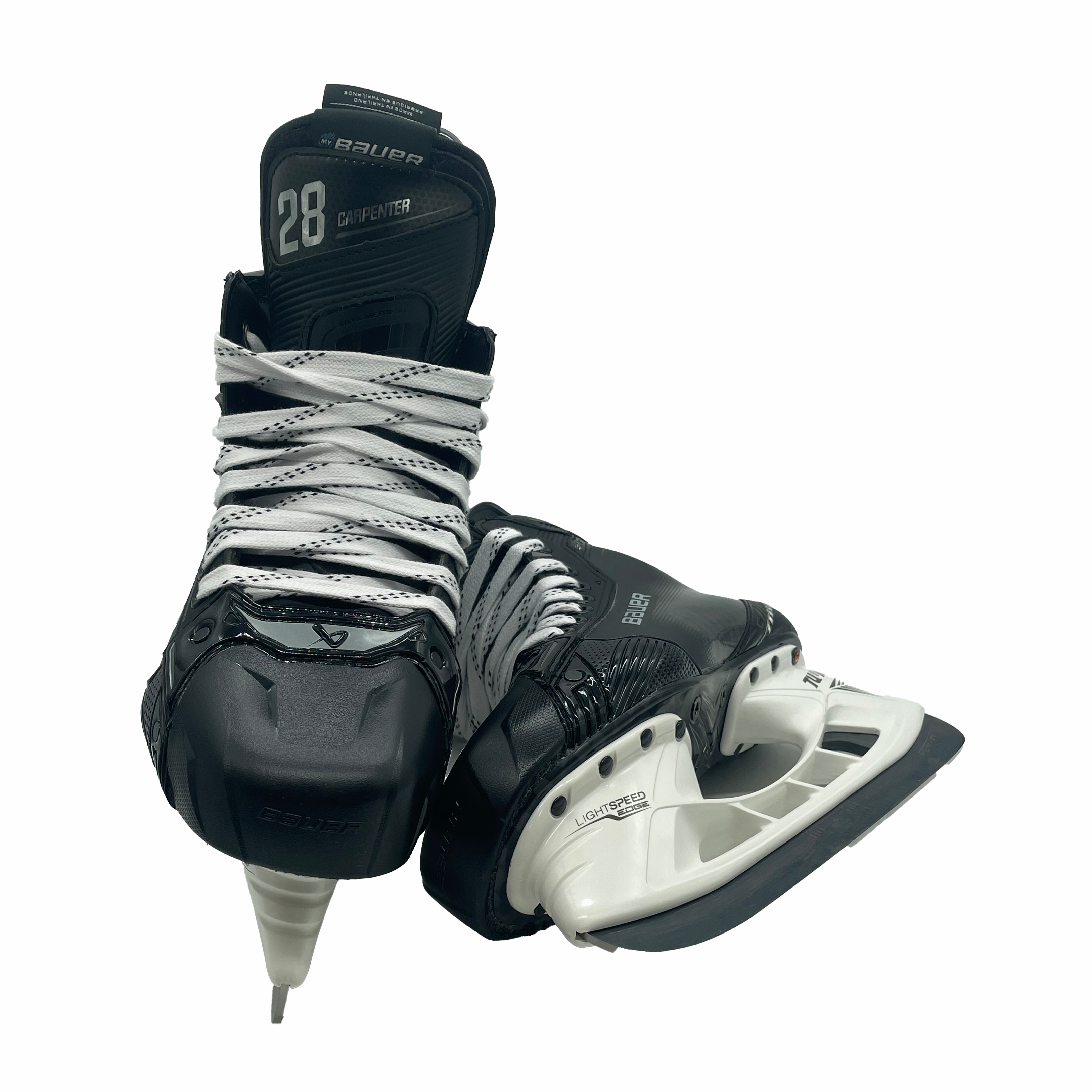 Patins de hockey Bauer Supreme Shadow Pro Stock - Taille 7D (vert)